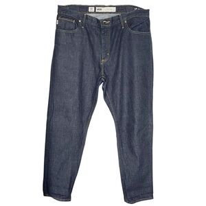 Vans Mens Taper Jeans Sz 36x30 Denim White Oak Cone Blue V46 Streetwear Grunge